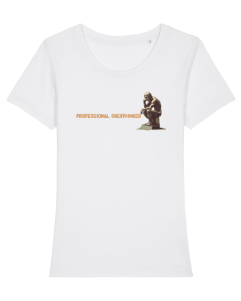 PROFESSIONAL OVERTHINKER - GANDITORUL DE LA HAMANGIA - lateral White