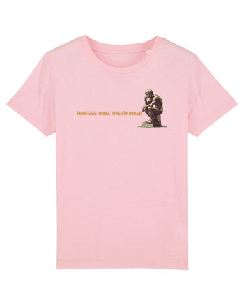 PROFESSIONAL OVERTHINKER - GANDITORUL DE LA HAMANGIA - lateral Cotton Pink