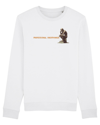 PROFESSIONAL OVERTHINKER - GANDITORUL DE LA HAMANGIA - lateral White