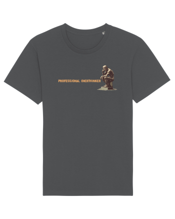 PROFESSIONAL OVERTHINKER - GANDITORUL DE LA HAMANGIA - lateral Anthracite