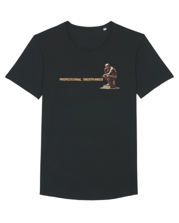 PROFESSIONAL OVERTHINKER - GANDITORUL DE LA HAMANGIA - lateral Black