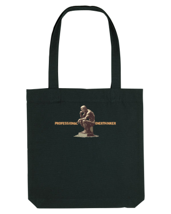 PROFESSIONAL OVERTHINKER - GANDITORUL DE LA HAMANGIA Black