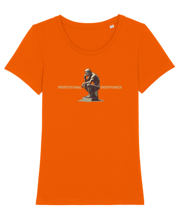 PROFESSIONAL OVERTHINKER - GANDITORUL DE LA HAMANGIA Bright Orange