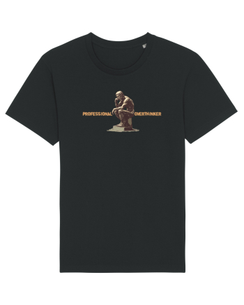 PROFESSIONAL OVERTHINKER - GANDITORUL DE LA HAMANGIA Black