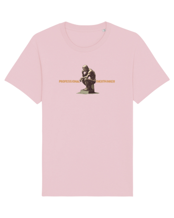 PROFESSIONAL OVERTHINKER - GANDITORUL DE LA HAMANGIA Cotton Pink