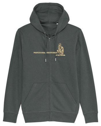 PROFESSIONAL OVERTHINKER - GANDITORUL - OM PRIMITIV -lateral Anthracite
