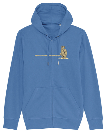 PROFESSIONAL OVERTHINKER - GANDITORUL - OM PRIMITIV -lateral Bright Blue