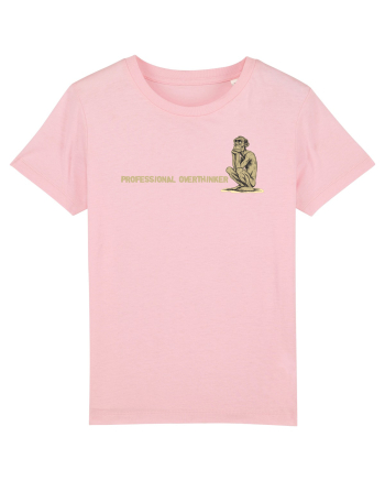 PROFESSIONAL OVERTHINKER - GANDITORUL - OM PRIMITIV -lateral Cotton Pink
