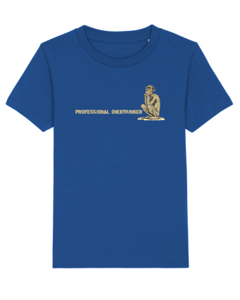 PROFESSIONAL OVERTHINKER - GANDITORUL - OM PRIMITIV -lateral Majorelle Blue