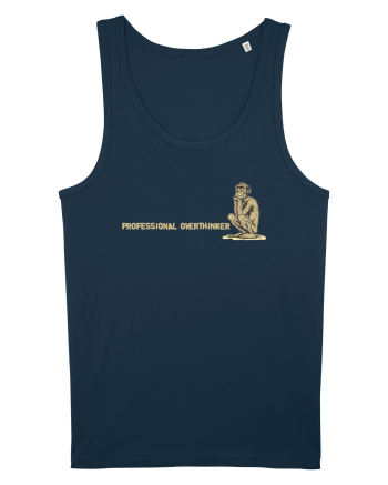 PROFESSIONAL OVERTHINKER - GANDITORUL - OM PRIMITIV -lateral Navy