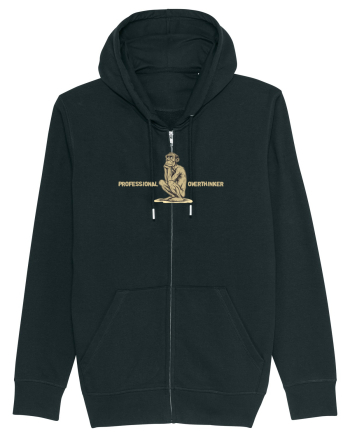 PROFESSIONAL OVERTHINKER - GANDITORUL - OM PRIMITIV  Black