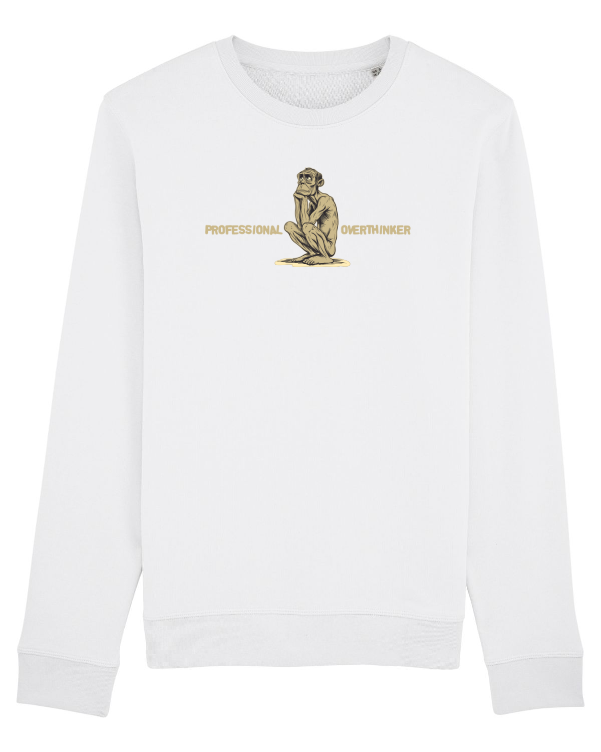 Bluză mânecă lungă Unisex Rise White