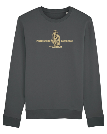 PROFESSIONAL OVERTHINKER - GANDITORUL - OM PRIMITIV  Anthracite