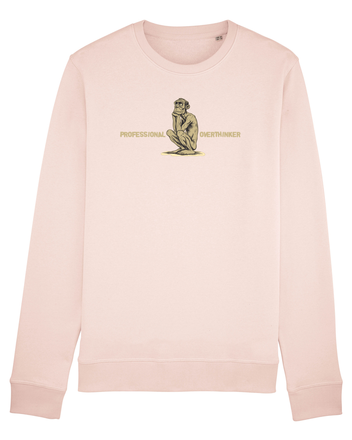 Bluză mânecă lungă Unisex Rise Candy Pink
