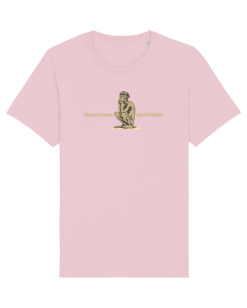 PROFESSIONAL OVERTHINKER - GANDITORUL - OM PRIMITIV  Cotton Pink