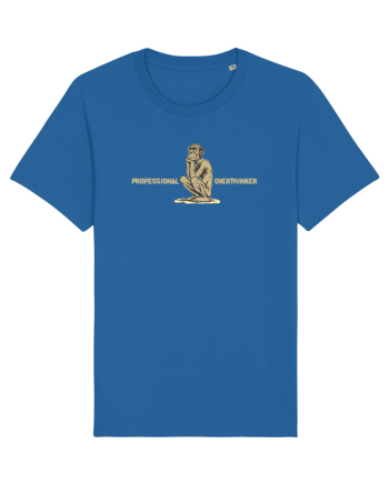 PROFESSIONAL OVERTHINKER - GANDITORUL - OM PRIMITIV  Royal Blue
