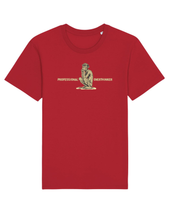 PROFESSIONAL OVERTHINKER - GANDITORUL - OM PRIMITIV  Red
