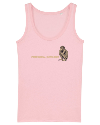 PROFESSIONAL OVERTHINKER - GANDITORUL - OM PRIMITIV  2 lateral Cotton Pink