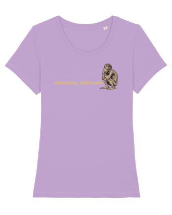 PROFESSIONAL OVERTHINKER - GANDITORUL - OM PRIMITIV  2 lateral Lavender Dawn
