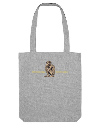 PROFESSIONAL OVERTHINKER - GANDITORUL - OM PRIMITIV  2  Heather Grey