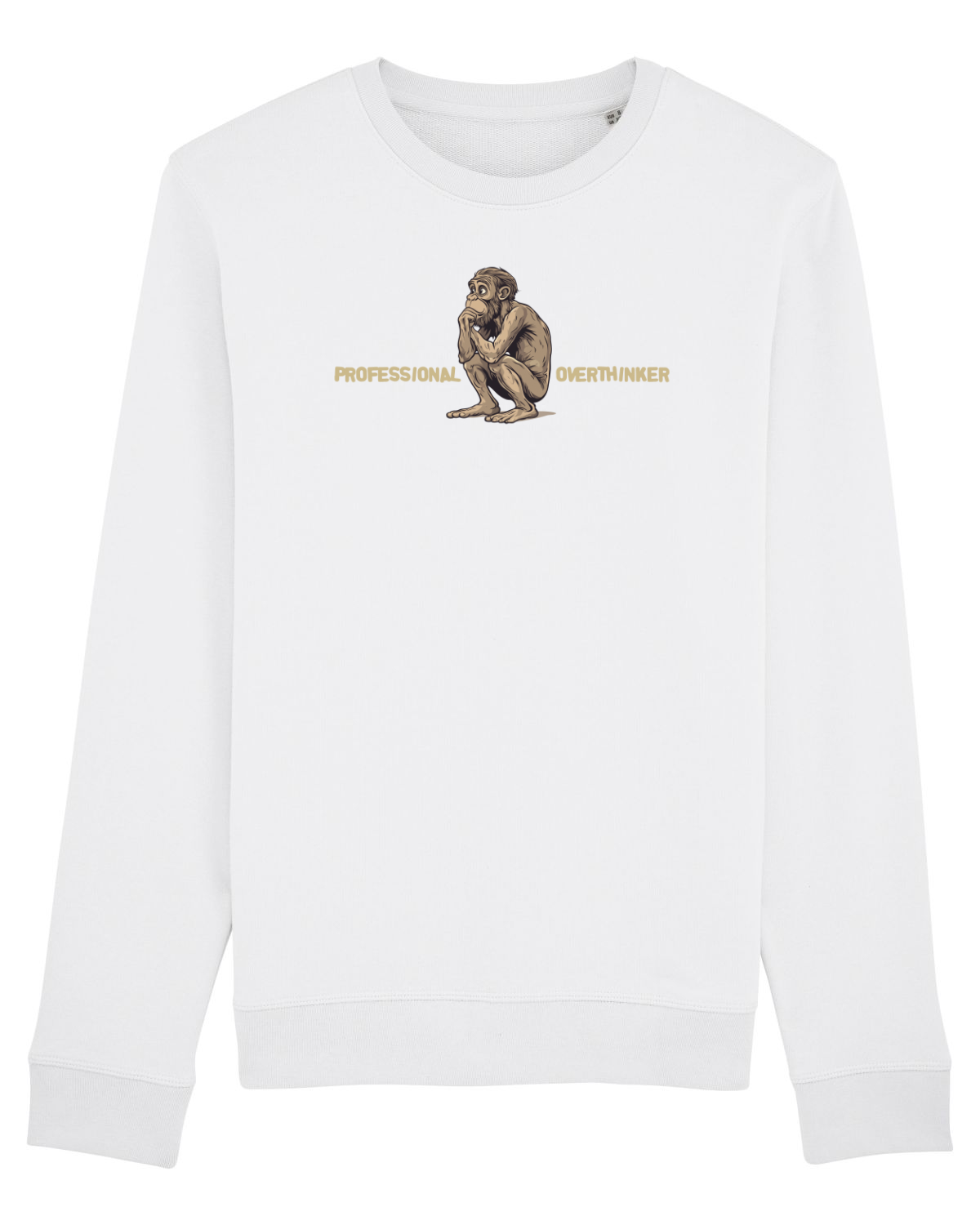 Bluză mânecă lungă Unisex Rise White