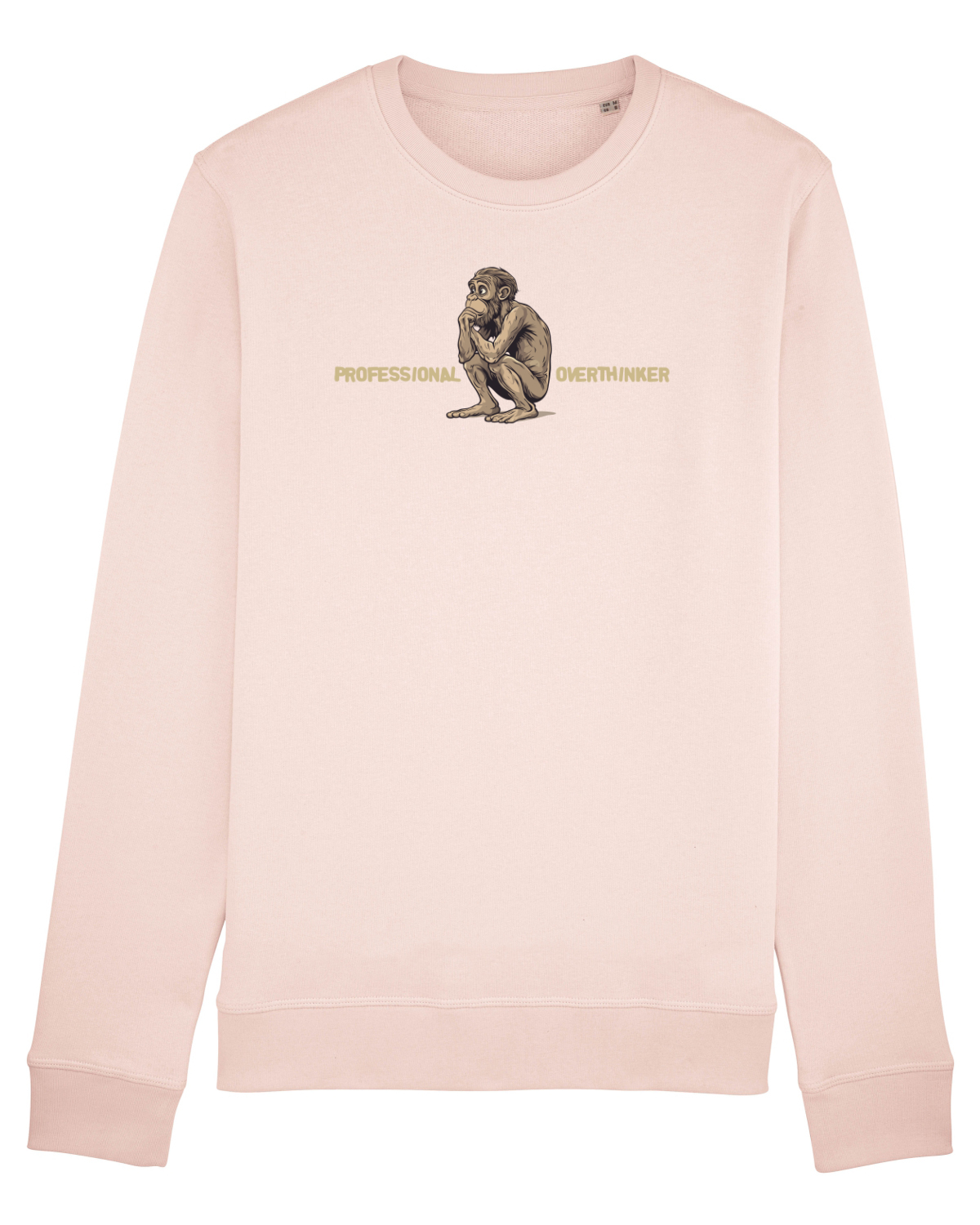 Bluză mânecă lungă Unisex Rise Candy Pink