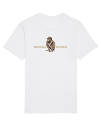 PROFESSIONAL OVERTHINKER - GANDITORUL - OM PRIMITIV  2  White