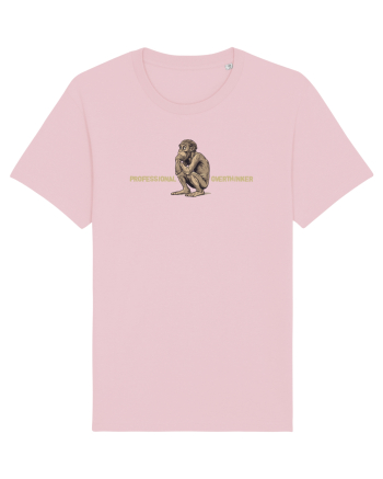 PROFESSIONAL OVERTHINKER - GANDITORUL - OM PRIMITIV  2  Cotton Pink