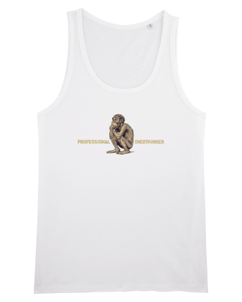 PROFESSIONAL OVERTHINKER - GANDITORUL - OM PRIMITIV  2  White