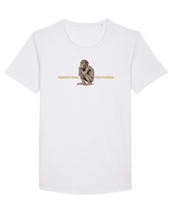 PROFESSIONAL OVERTHINKER - GANDITORUL - OM PRIMITIV  2  White