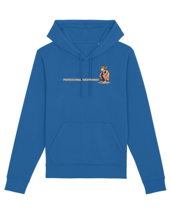 PROFESSIONAL OVERTHINKER - CIMPANZEU GANDITOR lateral Royal Blue