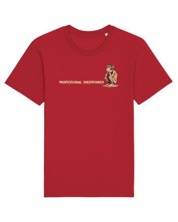 PROFESSIONAL OVERTHINKER - CIMPANZEU GANDITOR lateral Red