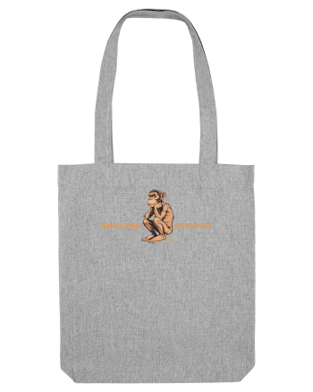 PROFESSIONAL OVERTHINKER - CIMPANZEU GANDITOR  Heather Grey