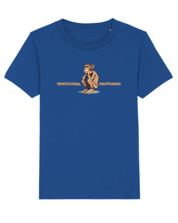 PROFESSIONAL OVERTHINKER - CIMPANZEU GANDITOR  Majorelle Blue