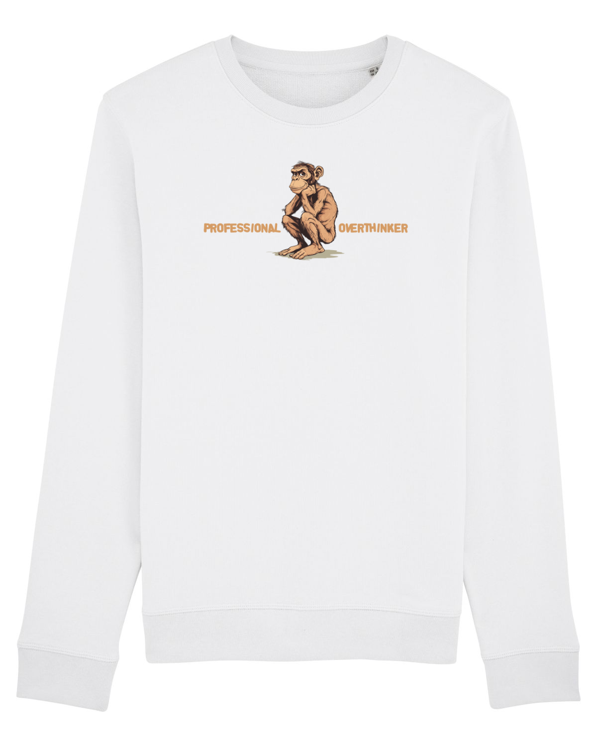 Bluză mânecă lungă Unisex Rise White