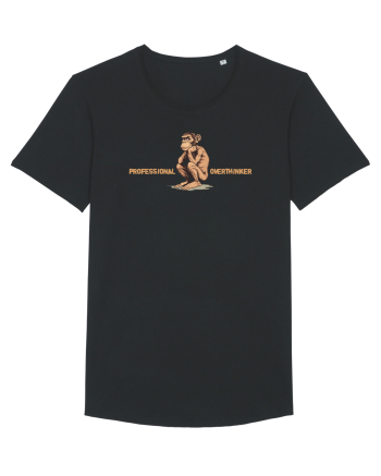 PROFESSIONAL OVERTHINKER - CIMPANZEU GANDITOR  Black