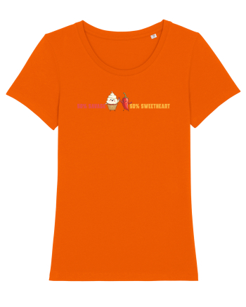 50% SAVAGE 50% SWEETHEART Bright Orange