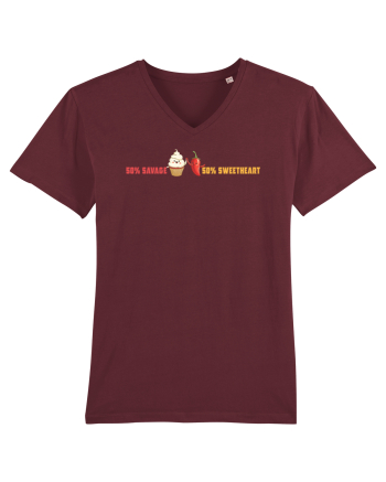50% SAVAGE 50% SWEETHEART Burgundy