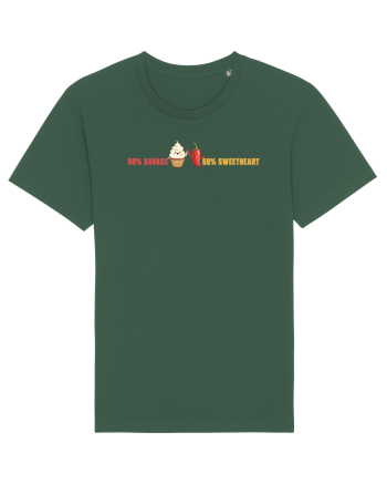 50% SAVAGE 50% SWEETHEART Bottle Green