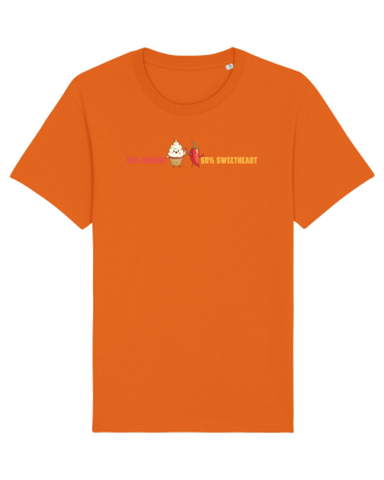 50% SAVAGE 50% SWEETHEART Bright Orange