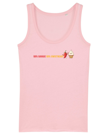 50% SAVAGE 50% SWEETHEART lateral Cotton Pink