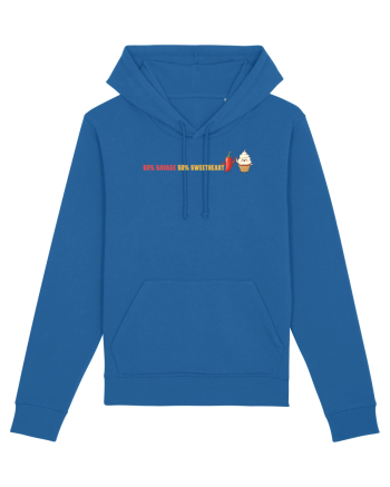 50% SAVAGE 50% SWEETHEART lateral Royal Blue