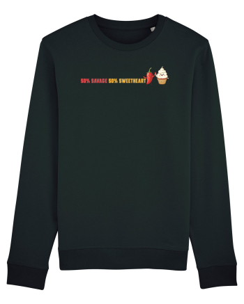 50% SAVAGE 50% SWEETHEART lateral Black