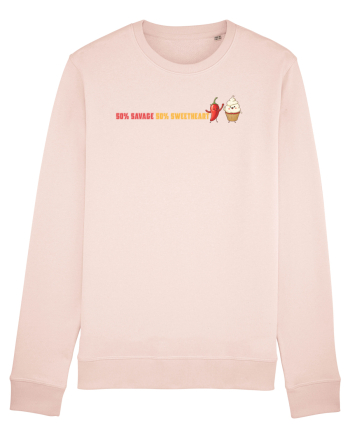 50% SAVAGE 50% SWEETHEART lateral Candy Pink