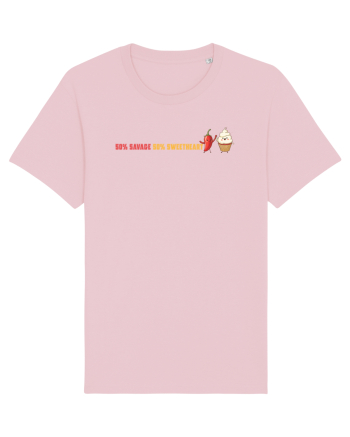 50% SAVAGE 50% SWEETHEART lateral Cotton Pink