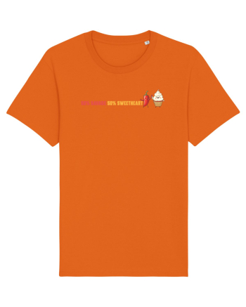 50% SAVAGE 50% SWEETHEART lateral Bright Orange
