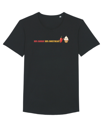 50% SAVAGE 50% SWEETHEART lateral Black