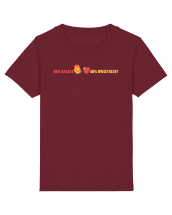 50% SAVAGE 50% SWEETHEART 2 Burgundy