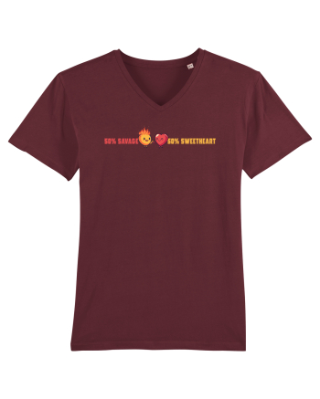 50% SAVAGE 50% SWEETHEART 2 Burgundy