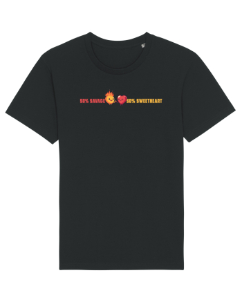 50% SAVAGE 50% SWEETHEART 2 Black